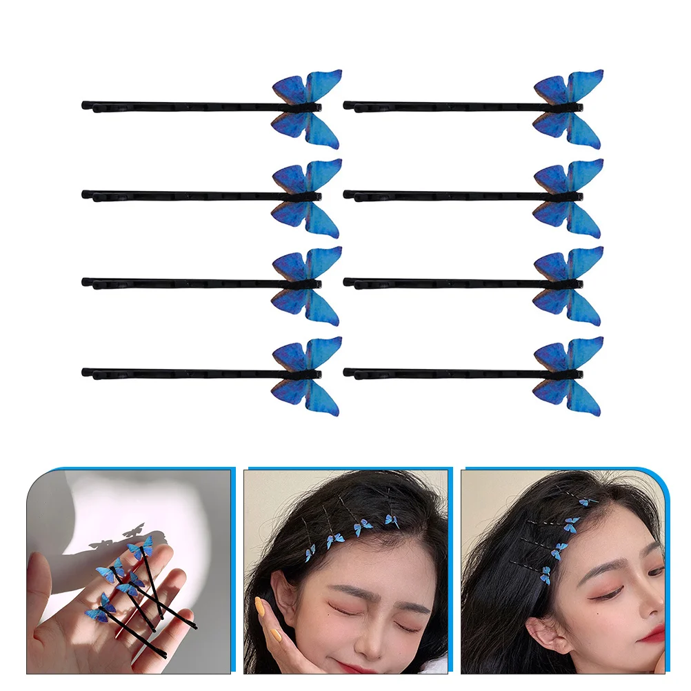 

8pcs Vintage Metal Side Clips Barrette Accessories for Girls Bridal Hairpins Wedding Hairstyle