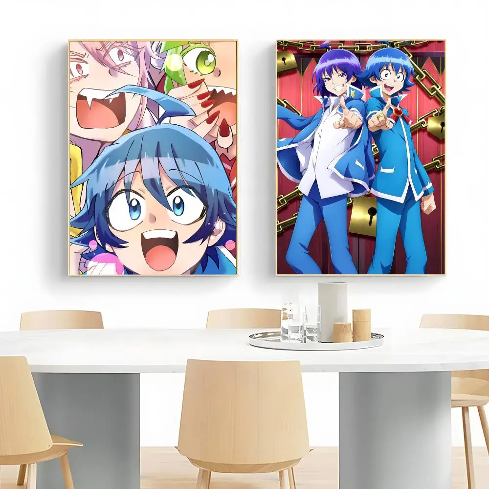 Comedic Anime W-Welcome To Demon School Iruma-kun Poster Wall Art Print Decorative Mural Home Decor Gift Unframed