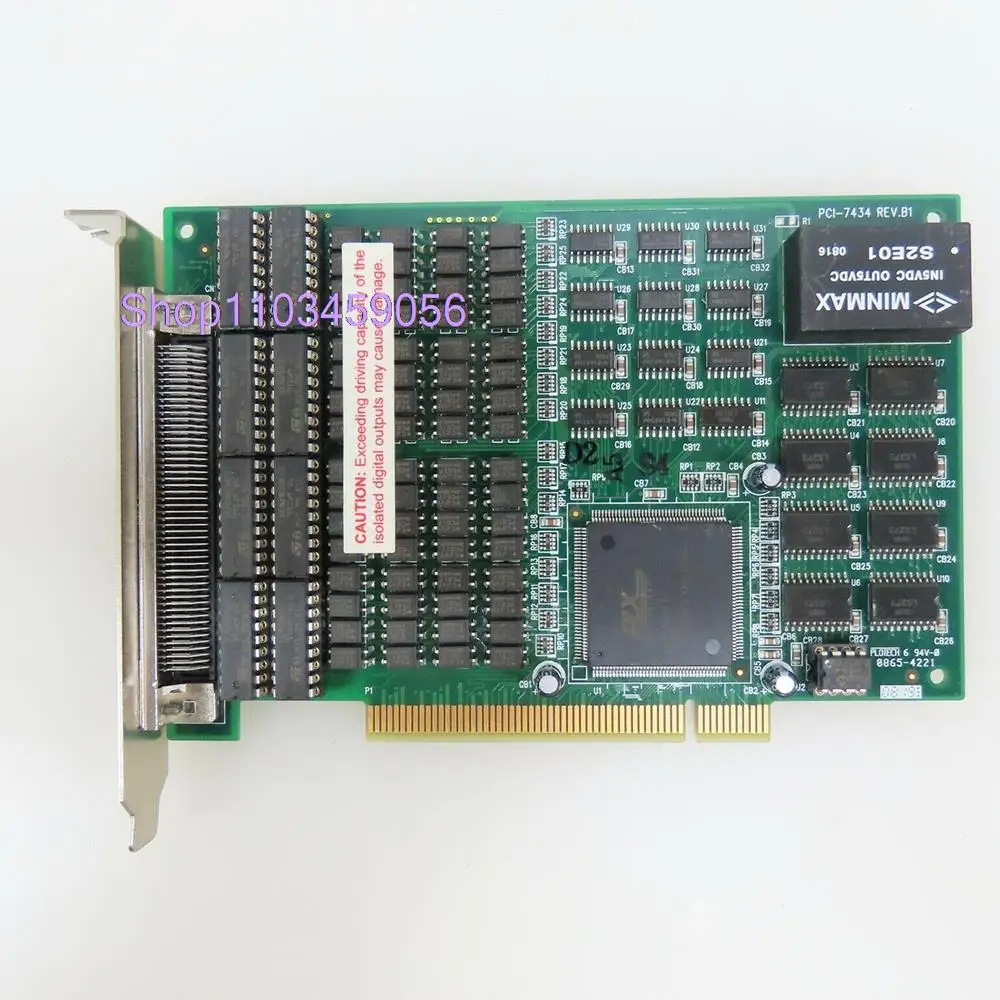 

For ADLINK Capture Card Acquisition Card High-Speed Digital I/O Card PCI-7434 REV.B1