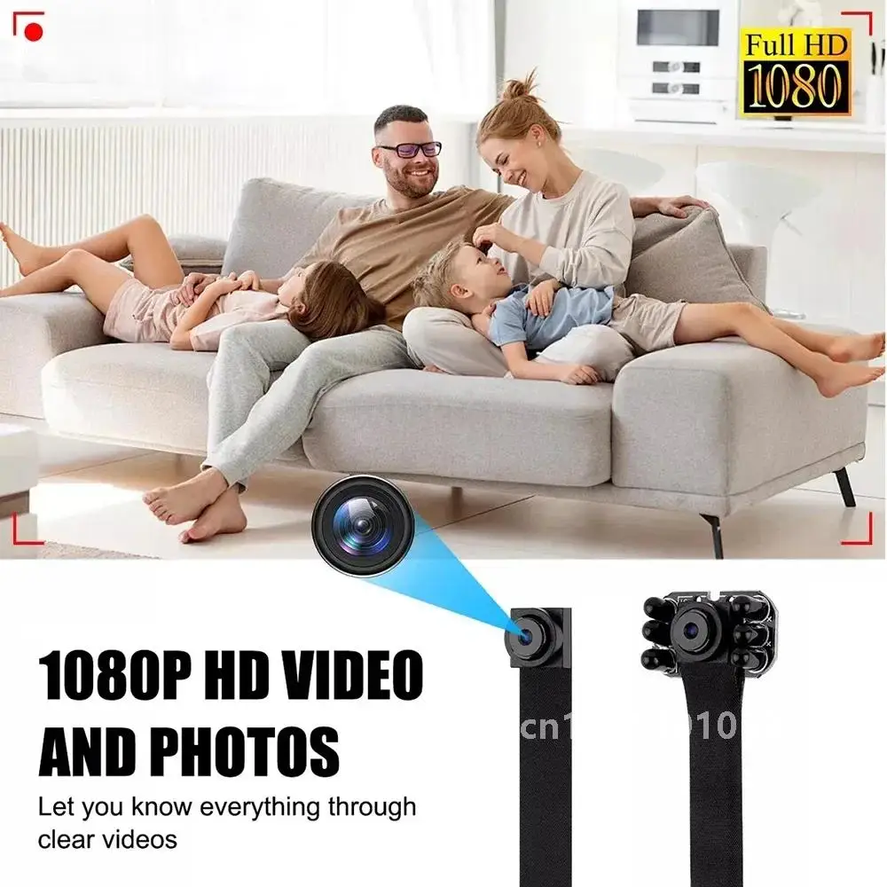 DIY HD1080P Wifi Mini Camera Portable Small Cam Micro Camcorder P2P Wireless Webcam Loop Recording Support Remote Viewing