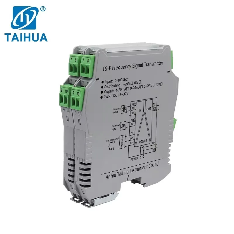 Intelligent Frequency Signal Isolator Wide Frequency Input 0-100kHz High Accuracy Isolated Converter for Industrial Control