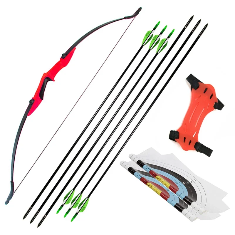 

18-28lbs Recurve Bow CS Bow Archery Bow Outdoor Shooting Hunting CS Expand Competitive Games