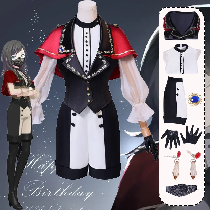 

CosplayAnime BanG Dream Ave Mujica Cosplay Umiri Yahata Coaplay Costume Stage Performance Clothes Carnival Party Role Play Suit