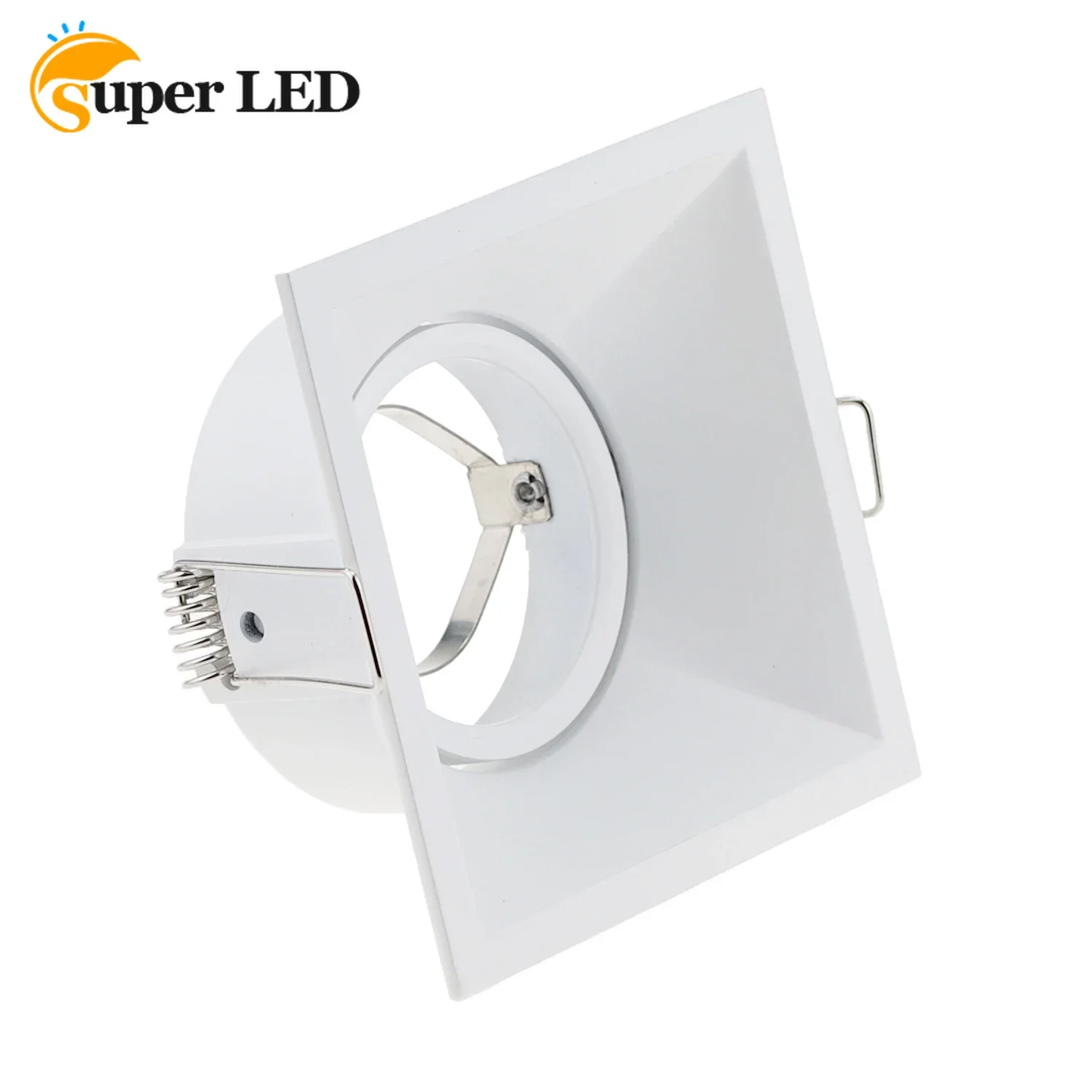 

Aluminum Alloy Recessed Ceiling Frame GU10 MR16 GU5.3 LED Spotlight Housing Downlight Fixture