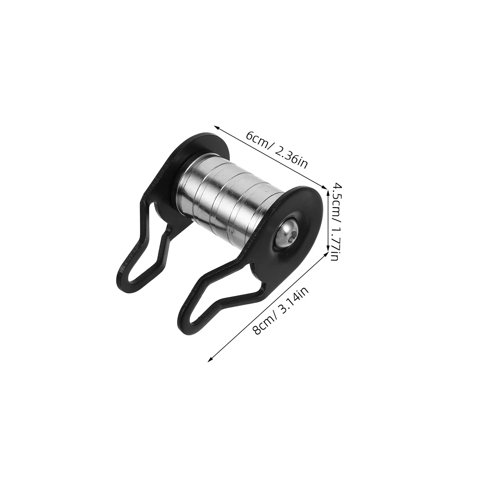 1Set Pulley Kit Heavy Duty Backyard Slacklines Pulley for Kids Outdoor Climbing Playground Accessory Tree Climbing Kit