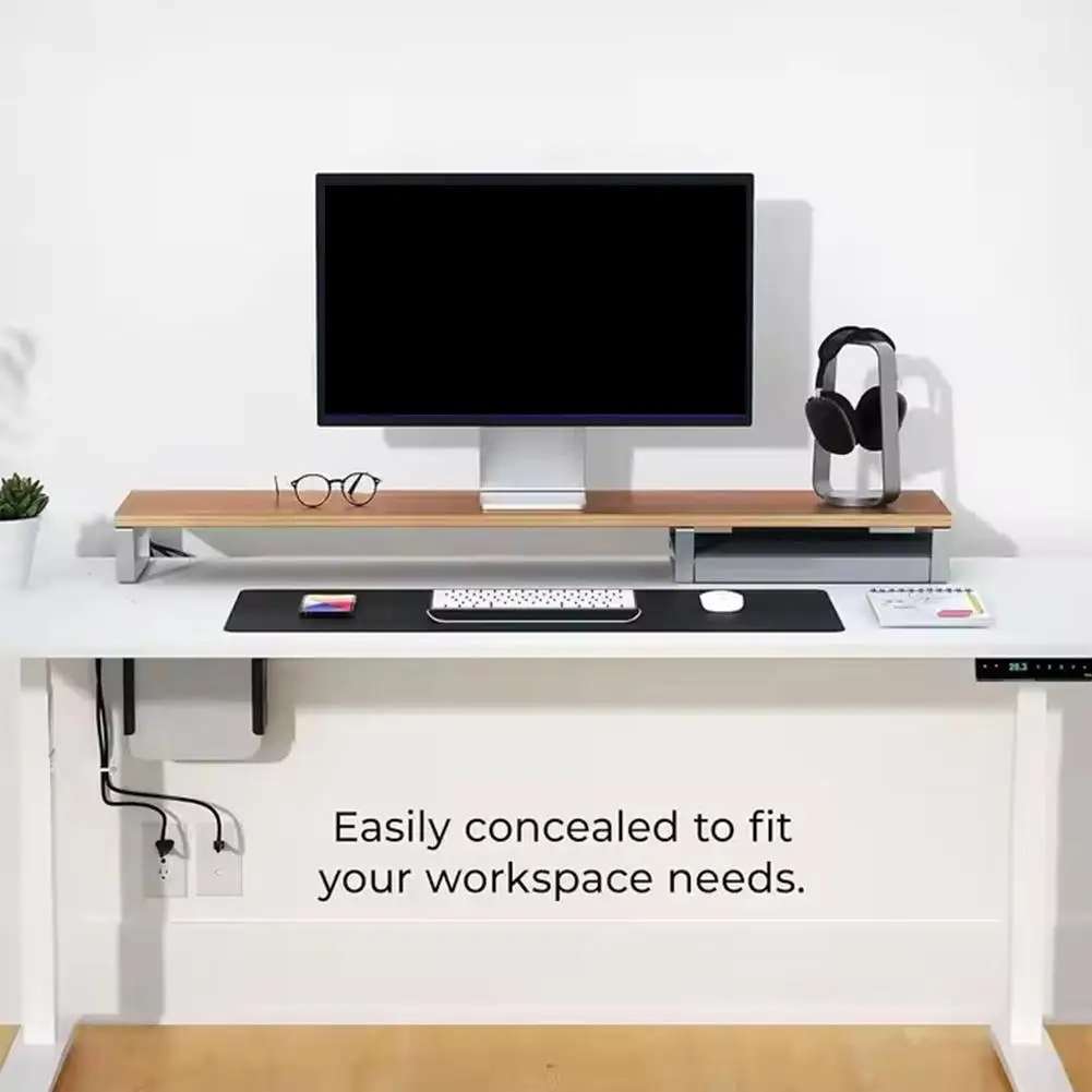 For 2024 Mini M4 Pro Monitor Mounting Bracket Under-table Dissipation Bracket Iron Metal Pad Installation He Q9t9