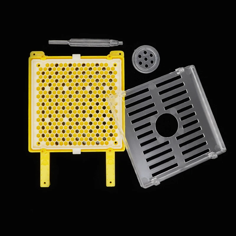 1set Queen Bee Rearing Kit Germany Jenter Queen Bee Cell Cups Larva Move Cage Breeding Beekeeping Supplies