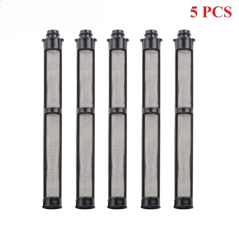 

5 pcs 60 Mesh Airless Spray Gun Filters Stainless Steel Compatible with Spray Gun Contractor and Latex