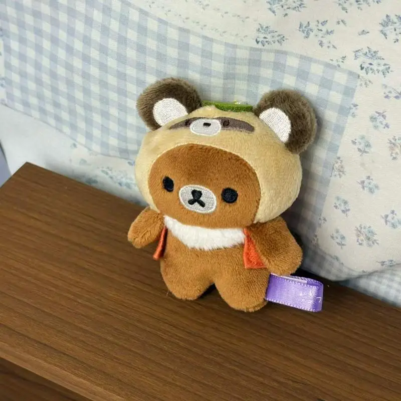 New Arrival Red Fox Rilakkuma Tortoise Shell Kiiroitori Halloween Series Plush Hanging Decoration Backpack Pendant Birthday Gift