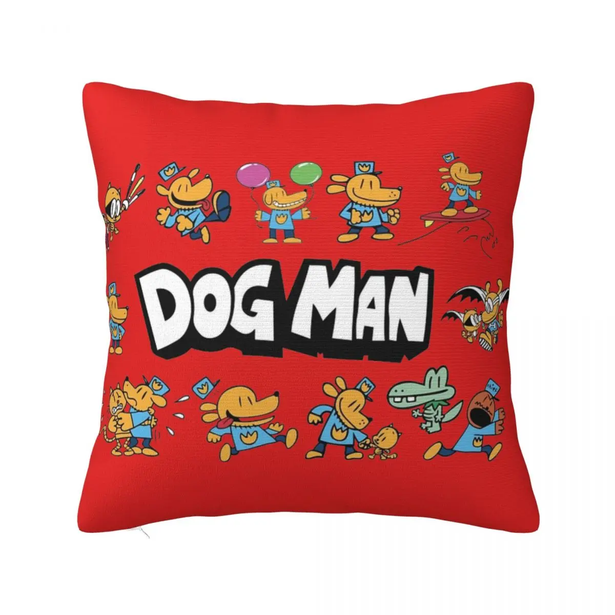 

Dog Man Your Inner Canine Hero! Pillowcase Soft Cushion Cover Decoration Funny Comic Throw Pillow Case Cover Sofa Multi-Size