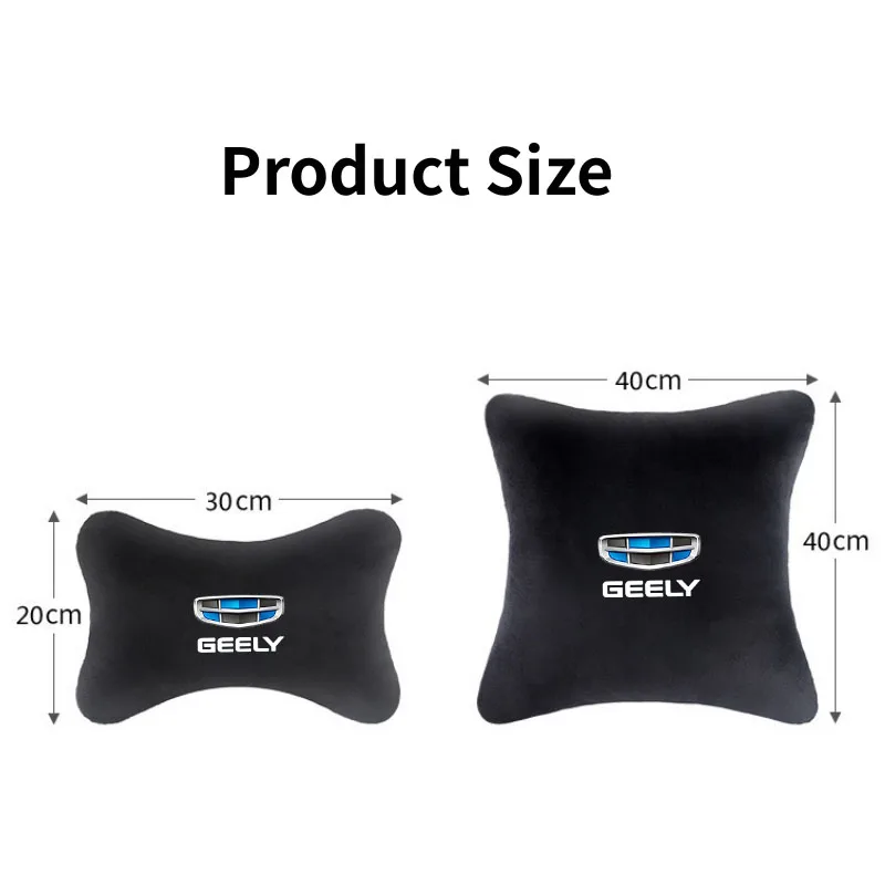 Car Headrest For Geely GC5 GC6 GC7 GC9 GE GX2 Panda  Auto Headrest Neck Support Lumbar Cushion Soft Neck Pillow Car Accessories