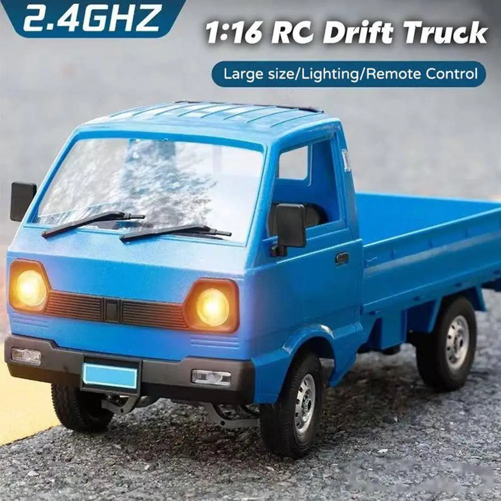 Simulated Wuling Truck Van Model Drift Charging Truck Car Lights Inertia With Children's Toy F4M6