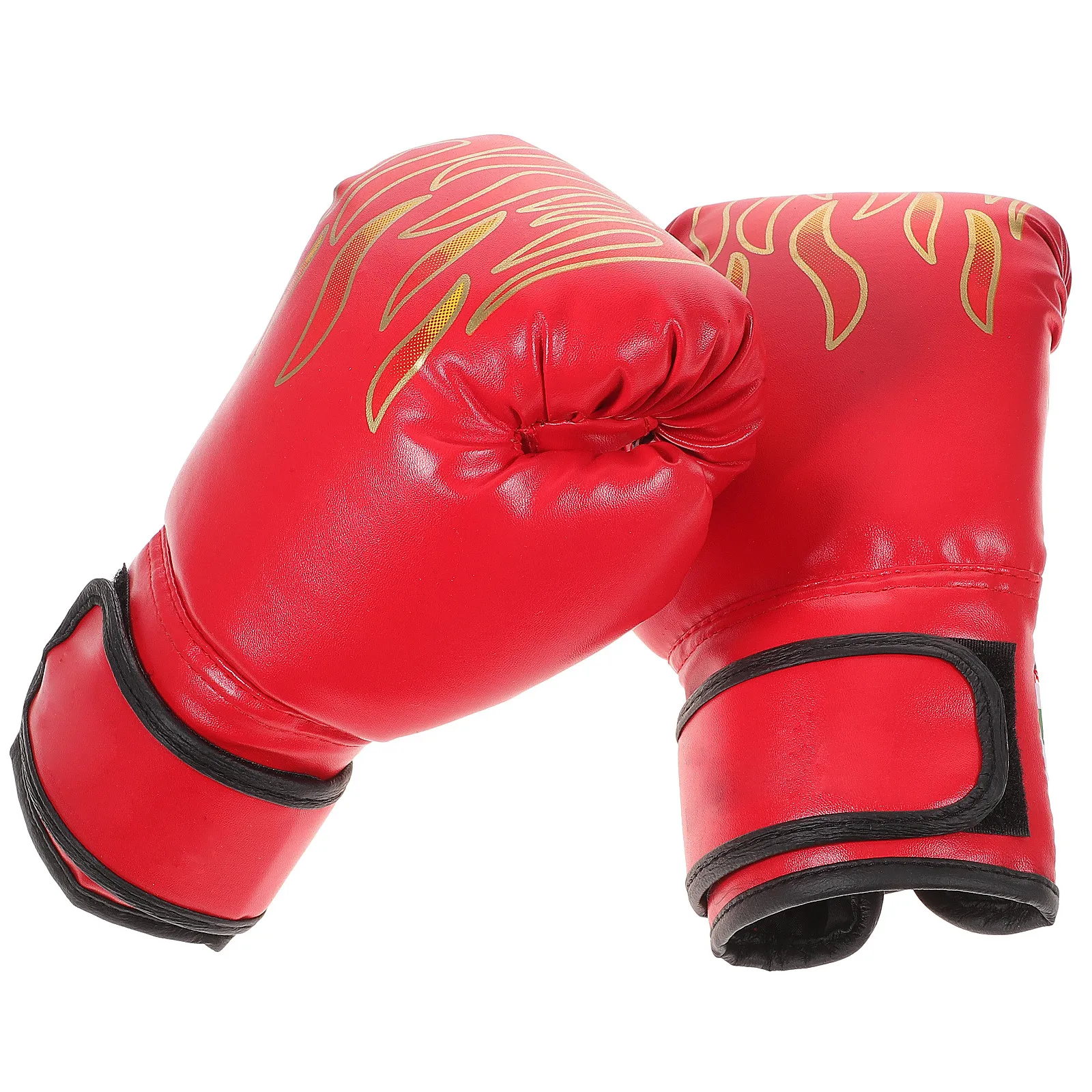 

1Pair Breathable Boxing Gloves for PU Training Gloves with Adjustable Wrist Strap Ergonomic Design Lightweight Portable