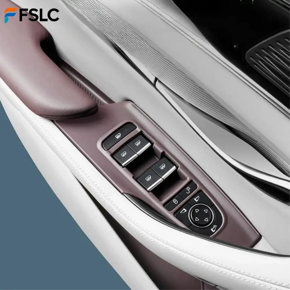 

⭐Genuine⭐ For BYD Song Plus 2020-2025 Window Switch Panel Silicone Cover Anti-Scratch Door Inner Handle Trim Protector