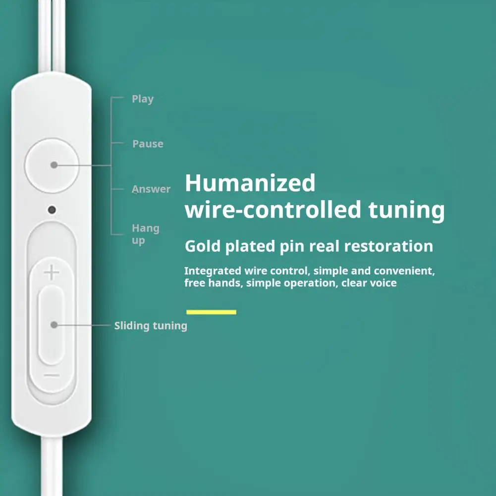 Наушники с Hifi колонками, Высококачественная Проводная гарнитура, высококачественные стереонаушники-вкладыши с шумоподавлением для мобильных телефонов