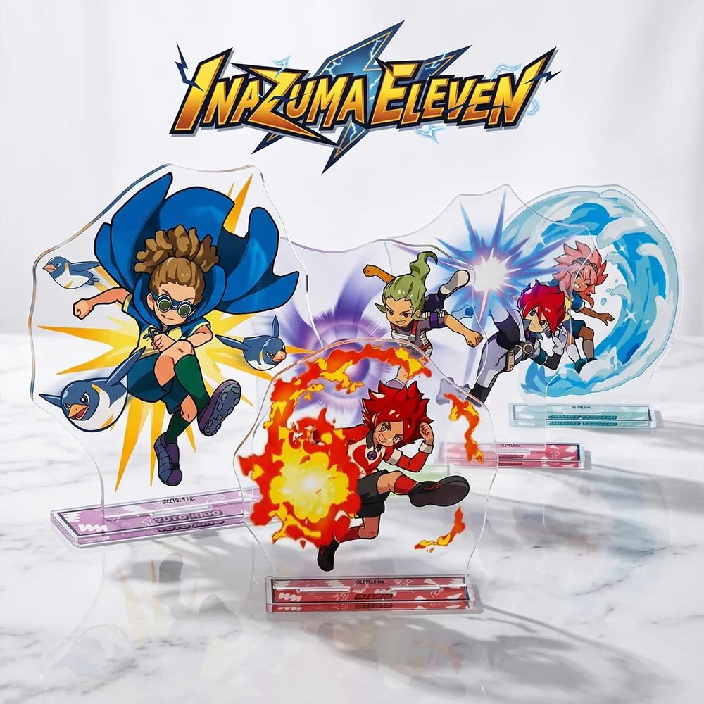 Inazuma Eleven Endou Mamoru Gouenji Shuuya 15CM Anime Acrylic Stand Keychain Figure Desktop Decor Collectible Gift For Fans