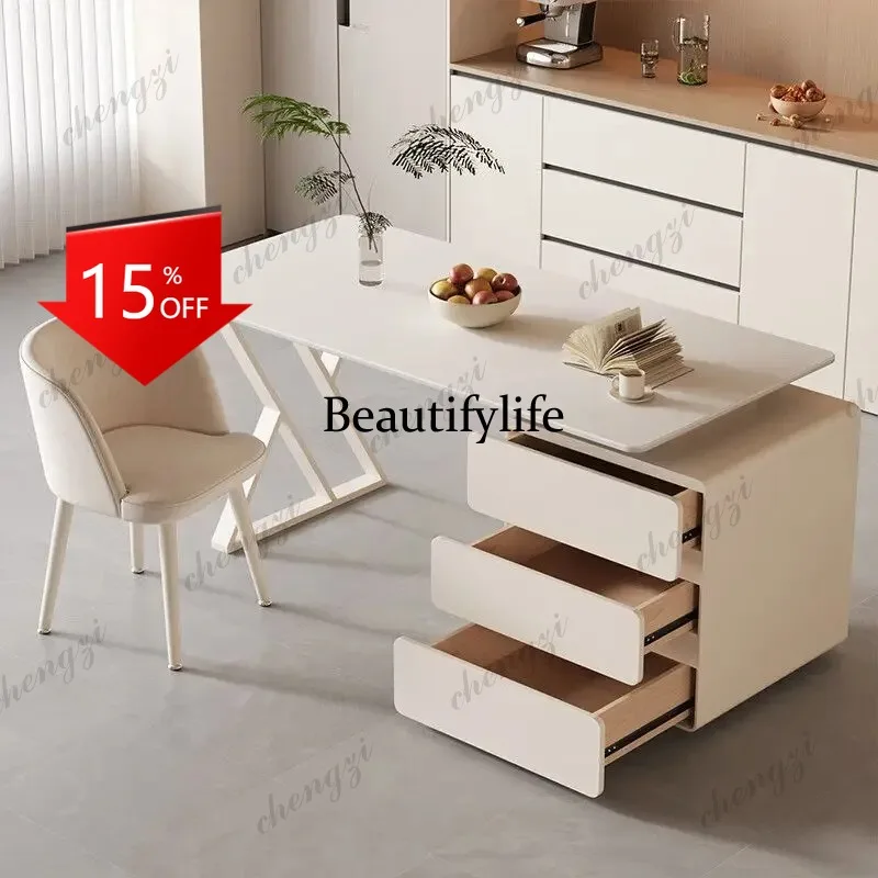 G153 Organiser Storage Computer Desks Shelf Elegant Executive Study Gaming Desk Bedroom Reading Mesas De Computador Office Furni
