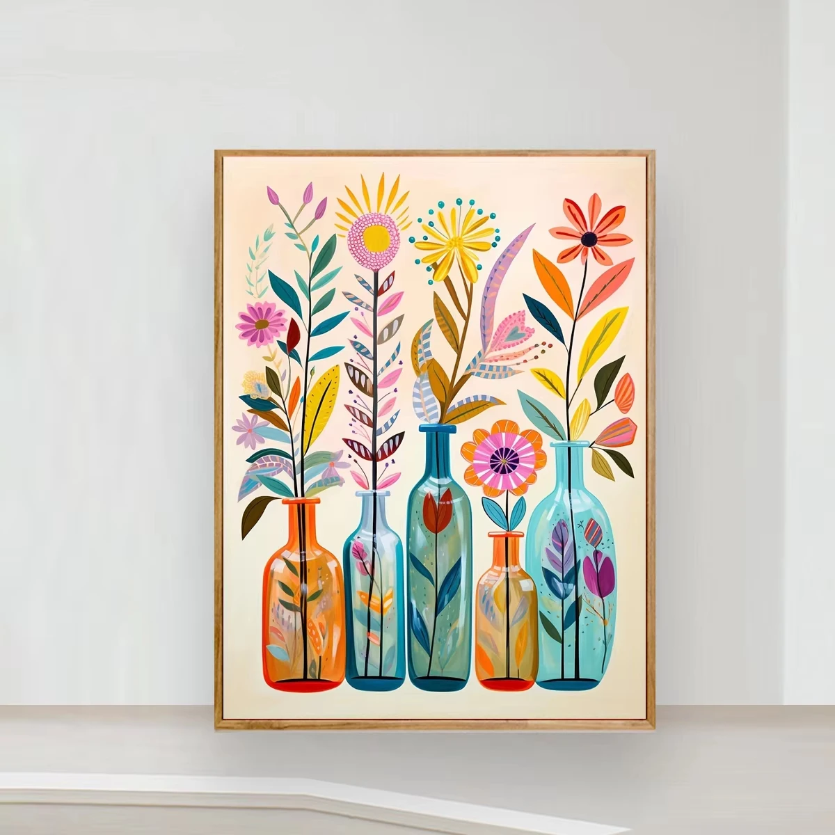 

Vase 500/1000/1200/2000 PCS Jigsaw Puzzles Family Activity Relaxing Games for Living Room Home Decor Gift Frameless