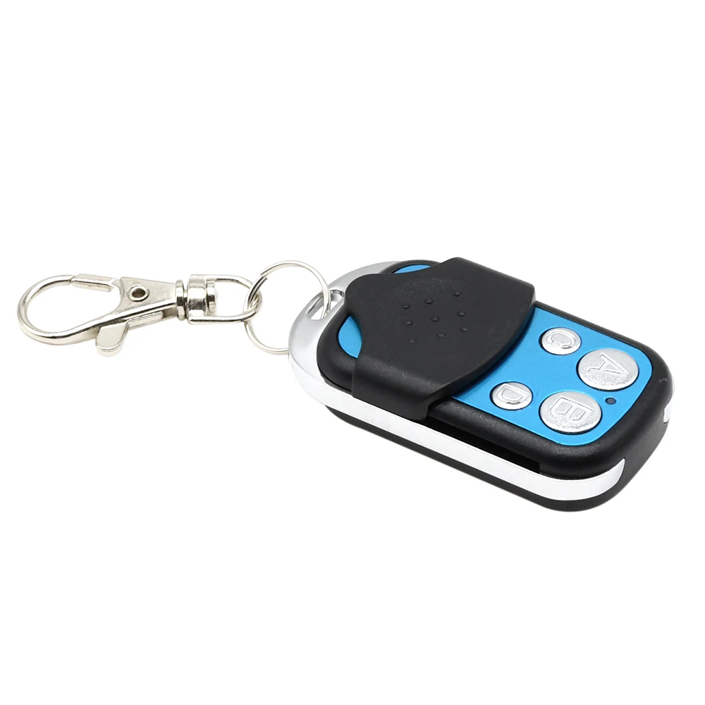 4-channel Wireless RF Remote Control 433MHz Electric Gate Garage Remote Control Key Fob Controller 12V 27A without battery