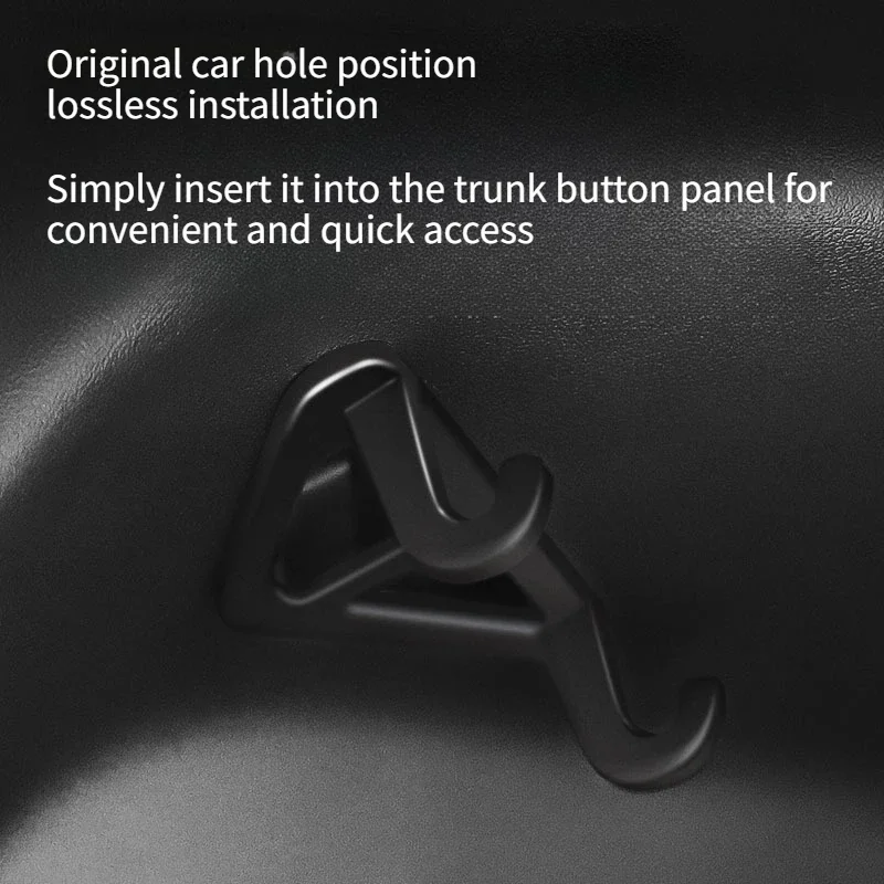 

Крючок для Tesla Model Y Juniper 2020-2025, аксессуары, задний багажник, боковой крючок, органайзер, сумка для багажа, вешалка для зонта, крючки, автозапчасти