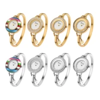 Binda Women’s Elegant Waterproof Quartz Watch – Rainbow Gold Stainless Steel Bracelet, Round Delicate Dial - Image 2