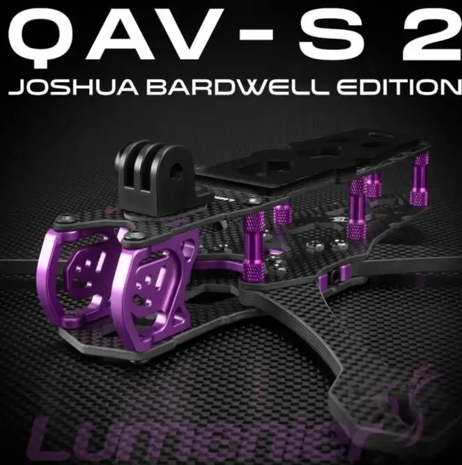 Orginal Lumenier QAV-S 2 Joshua Bardwell SE 5” Frame Kit Freestyle Quadcopter RC drone Long Range Frame