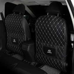 For Brilliance M2 V3 V5 H230 H320 H530 1PCS Car Anti-Kick Pad Seat Back Protector Cover Pad Auto Interior Decoration Accessories