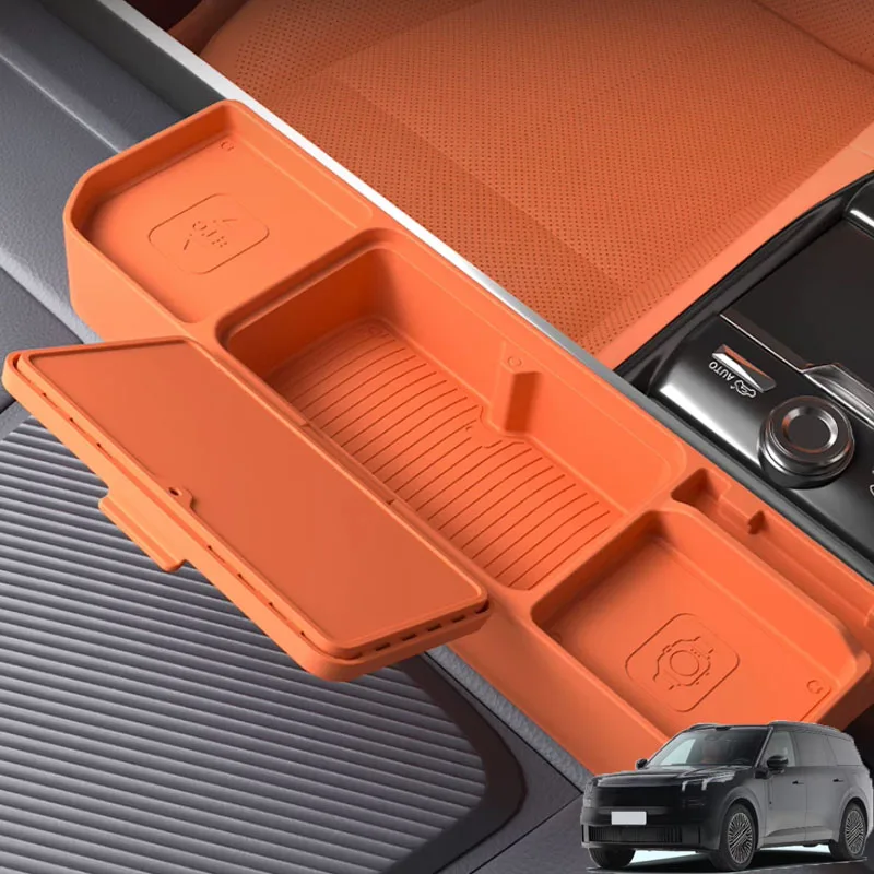 For Lynk & Co 900 2025 2026 Car Central Screen After Silicone Store Content Box Multi-function Receive Interior Car Accessories