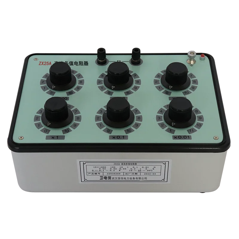 ZX25A DC多値抵抗器（精密校正および実験室用）