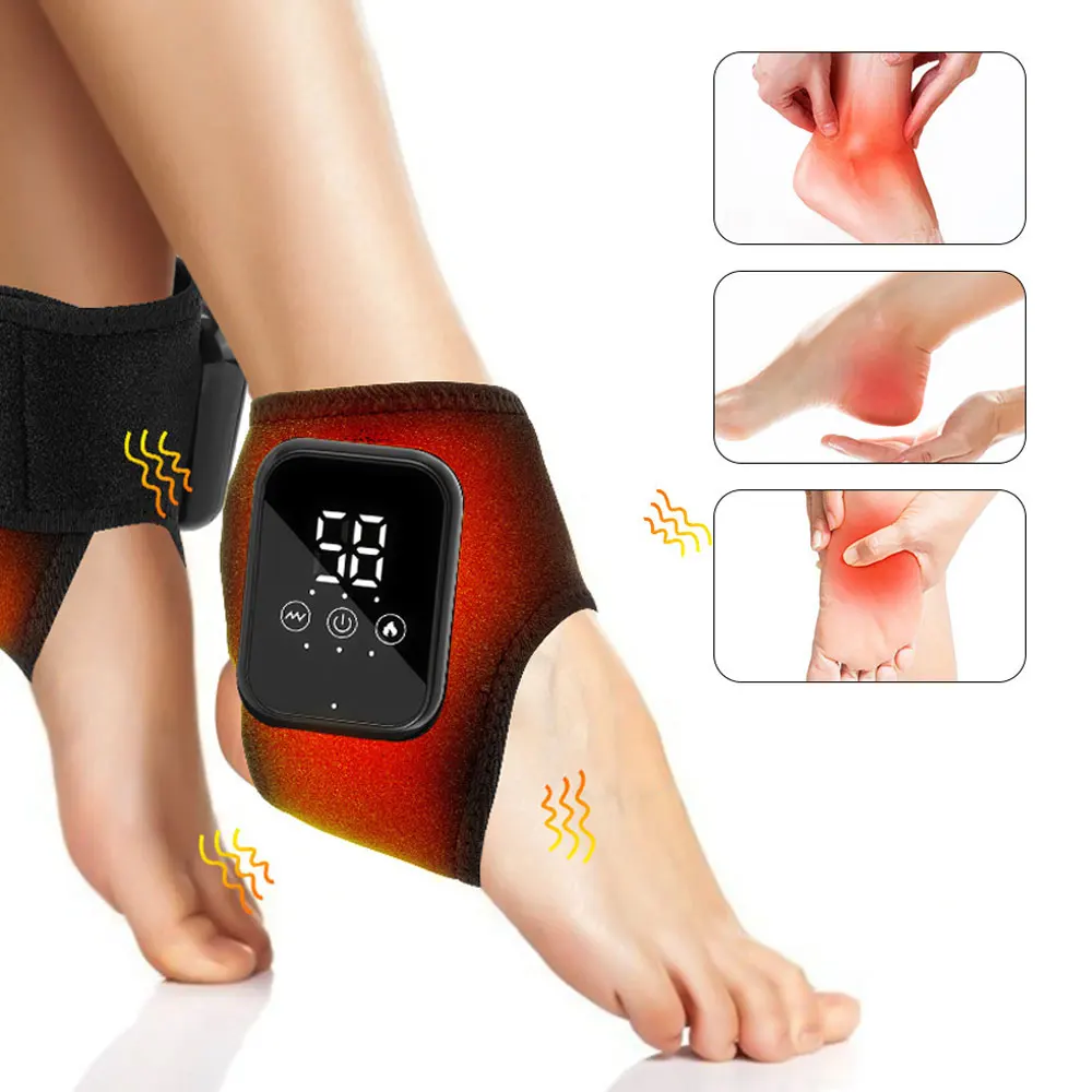 Portable Intelligent Timed Shutoff Massager Foot Wrist Massager Triple Massage Modes Multi-position Adjustment Massager