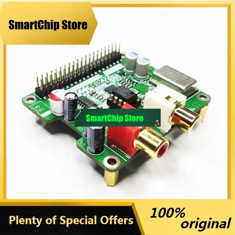 SmCpRaspberry 3B+Pi4 I2S DACES9018K2M Digital Playback Expansion Board