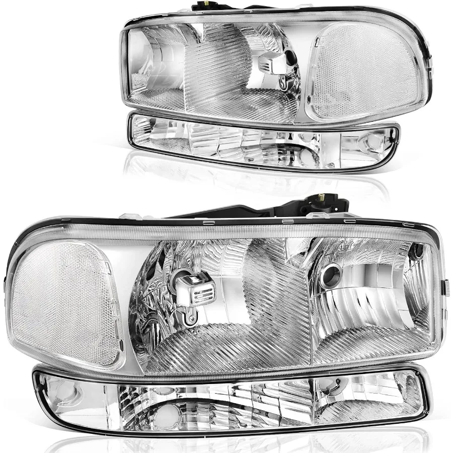 

Headlights Assembly Compatible with 19992006 GMC Sierra 1500 2500 2007 Sierra 1500 1500HD 2500HD 3500 Classic and 20002006 GMC