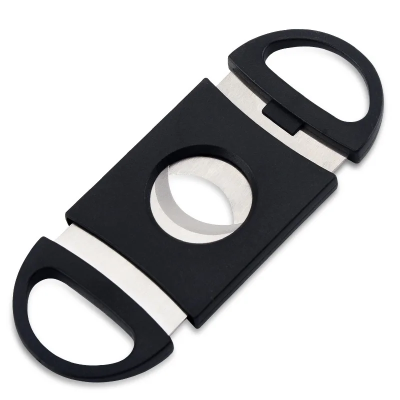 Wholesale Plastic Cigar Scissors, Simple and Convenient Cigar Scissors for Home Use, Stainless Steel Cigarcutters