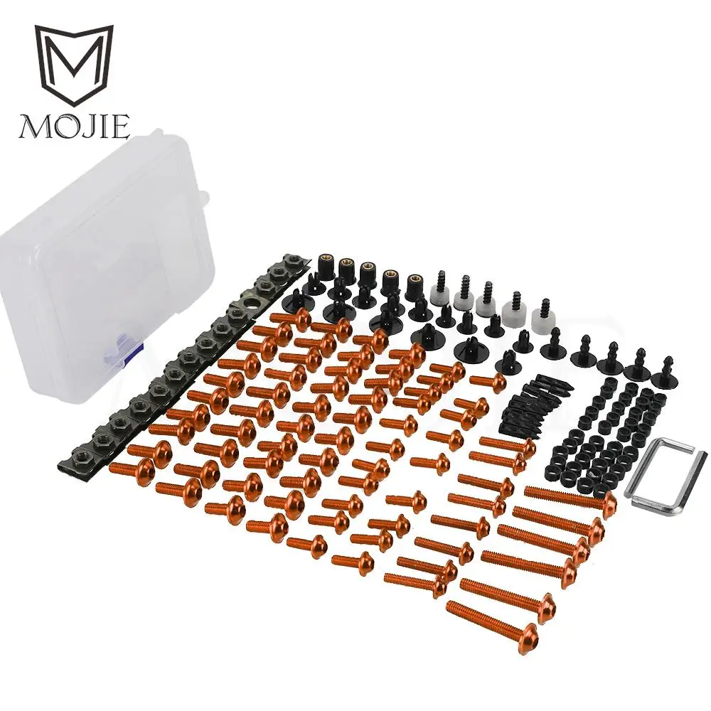 Motorcycle CNC Fairing Bolt Kit Fastener Clips Screw CNC For 950SM 640 990 SupeR 950 AdventuRe R 1090 790 1050 125 Accessories