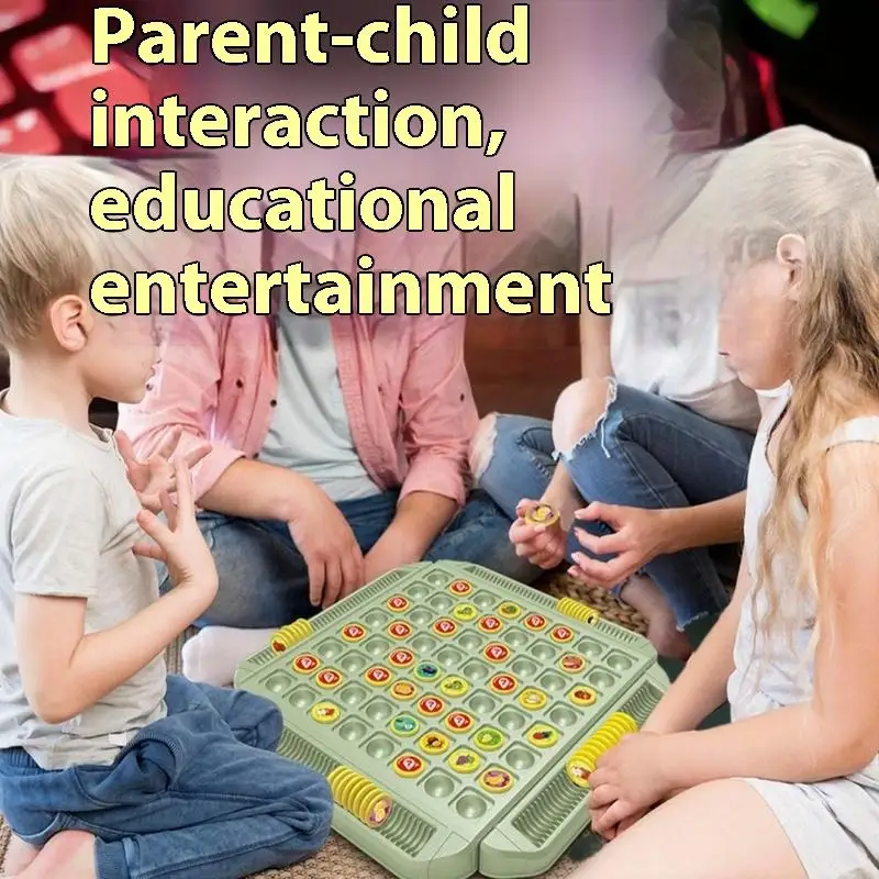 인지 체스 게임과 과일 뒤집기 장난감 세트로 논리적 기술 향상