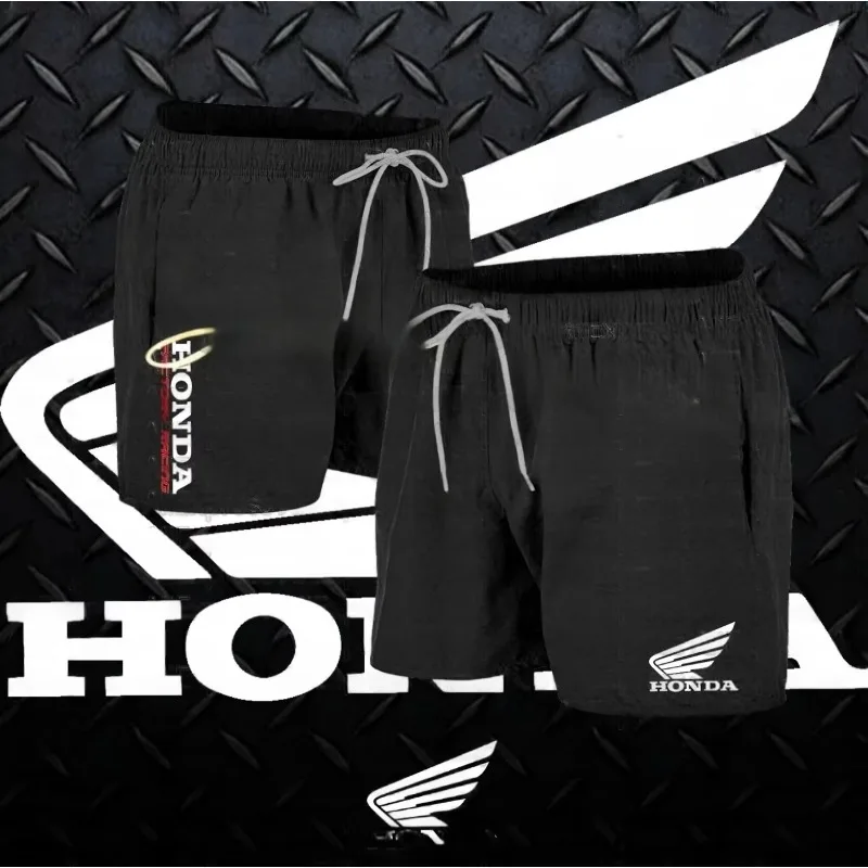 

Летние модные шорты Honda для гонок на горном велосипеде 2025 года, мужские и женские шорты для занятий спортом на открытом воздухе, повседневные, удобные и быстросохнущие