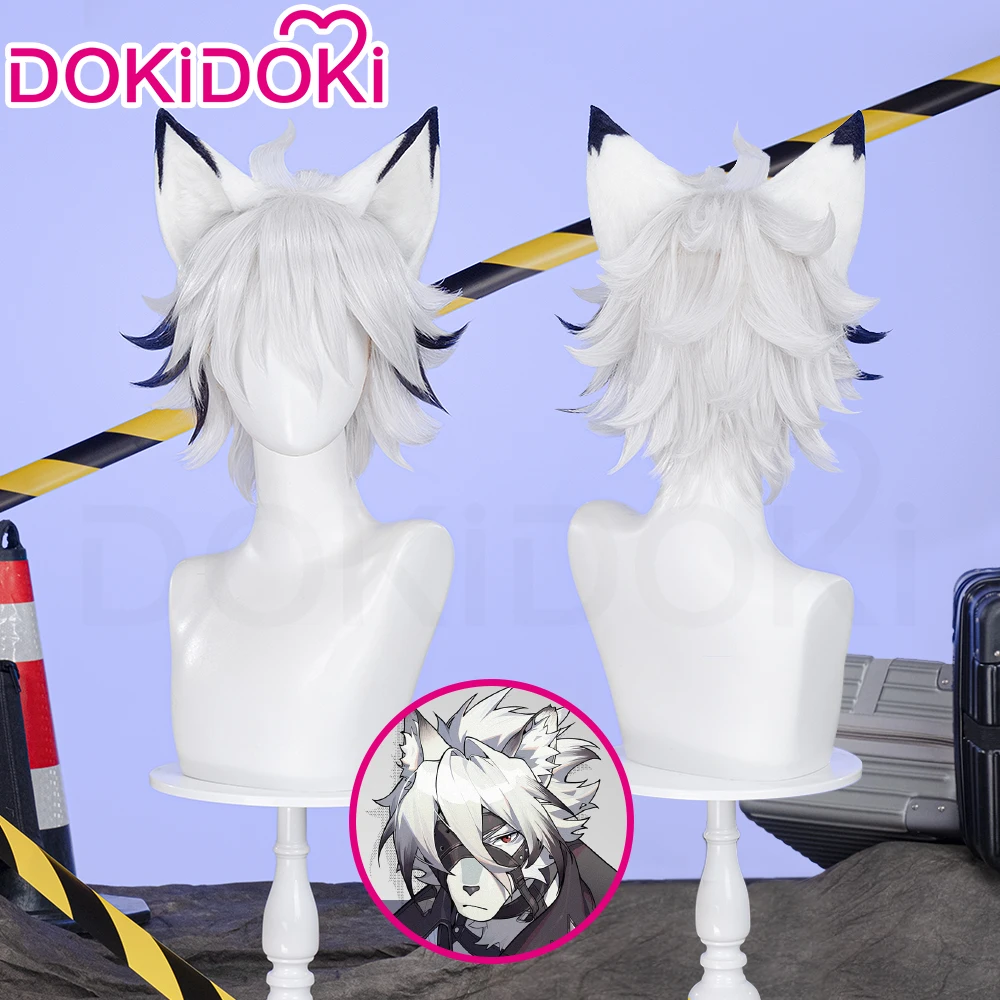 IN STOCK Seth Lowell Lighter Billy Wise Asaba Anby Von Lycaon Wig Game Zenless Zone Zero DokiDoki ZZZ Cosplay Ears Tail Free Cap