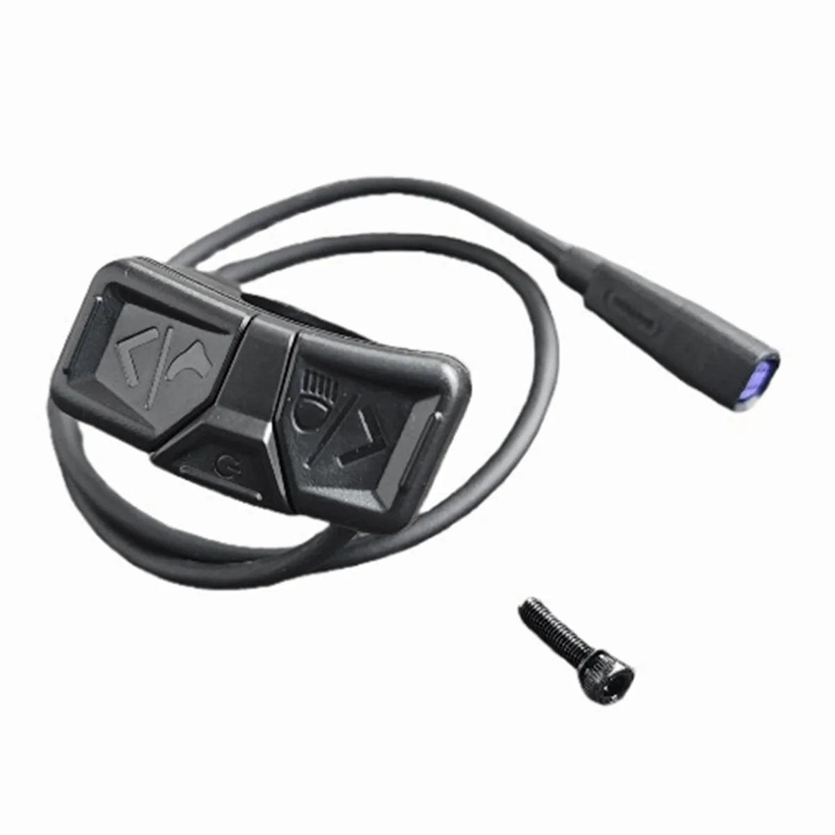 【Preço-Drop】 {Botão de interruptor para Bafang Mid-Motor DPC245 DPC244 Display colorido Interruptor de botão liga / desliga para bicicletas elétricas