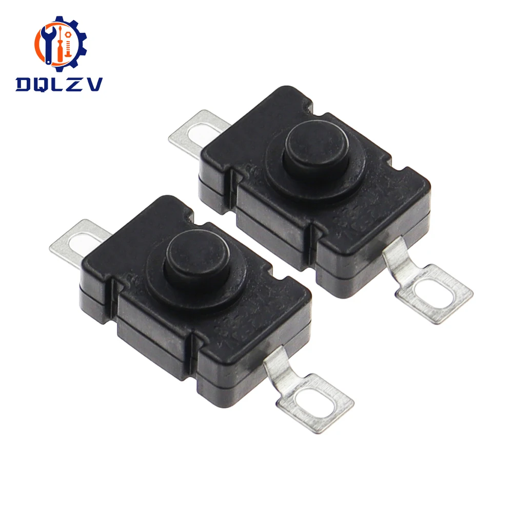 KAN-28 1.5A250V Flashlight Switches Self Locking SMD Type 18X12MM Push Button Switches 1812-28A