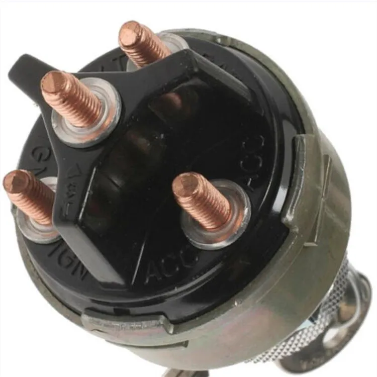 High Quality New 12V 2 Key 4 Position Ignition Switch 1116508 J915769 12302088 for 1965 Car Wagoneer