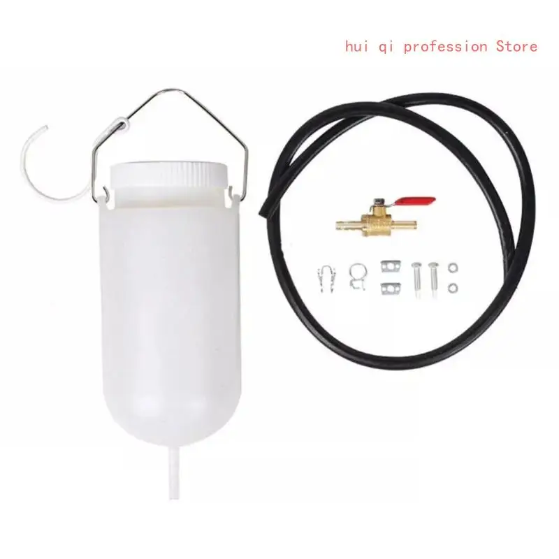 Professional 1000ml Tanks Portable 1L Fuels tanks with Large Fill Caps for Motorcycle Engine Testing & Calibration