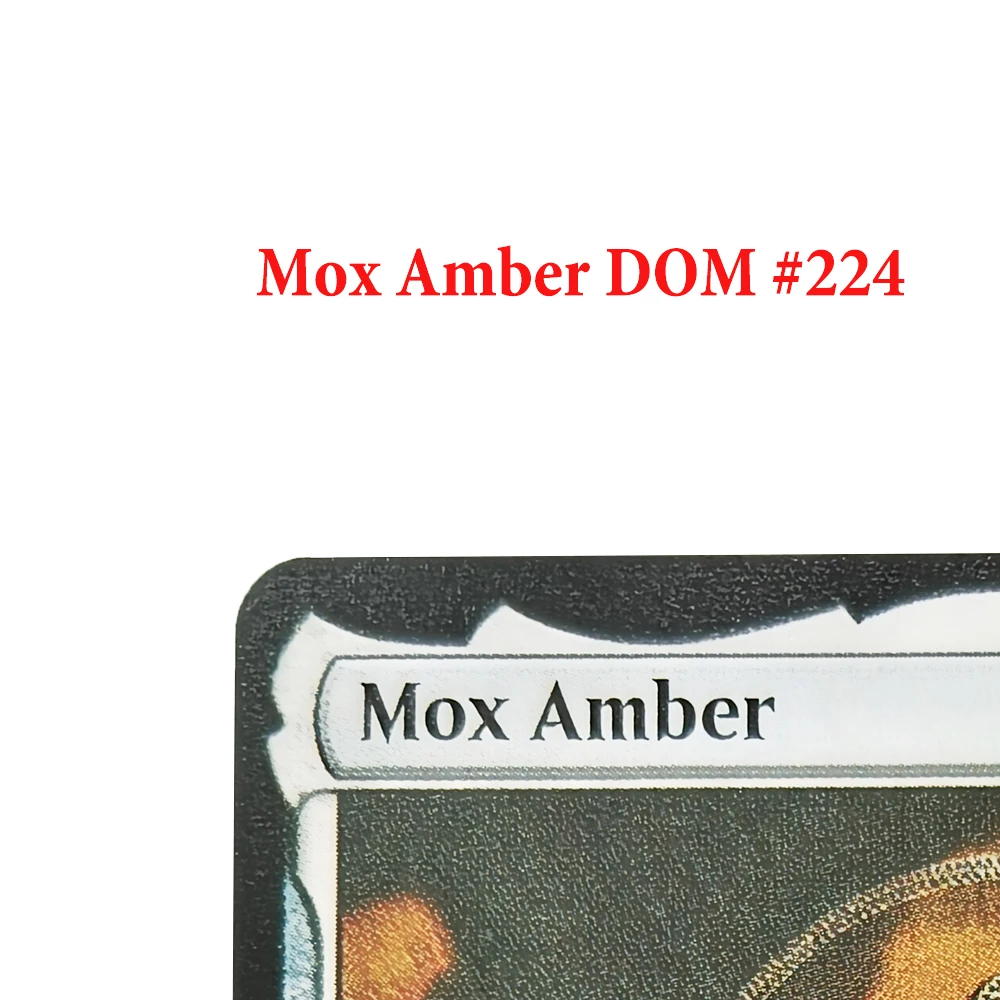 مخصص الوكيل عالية الجودة بطاقات غير رقائق Mox العنبر تجديد التضامن مشع لوتس Nyxbloom القديمة Orcish Bowmasters