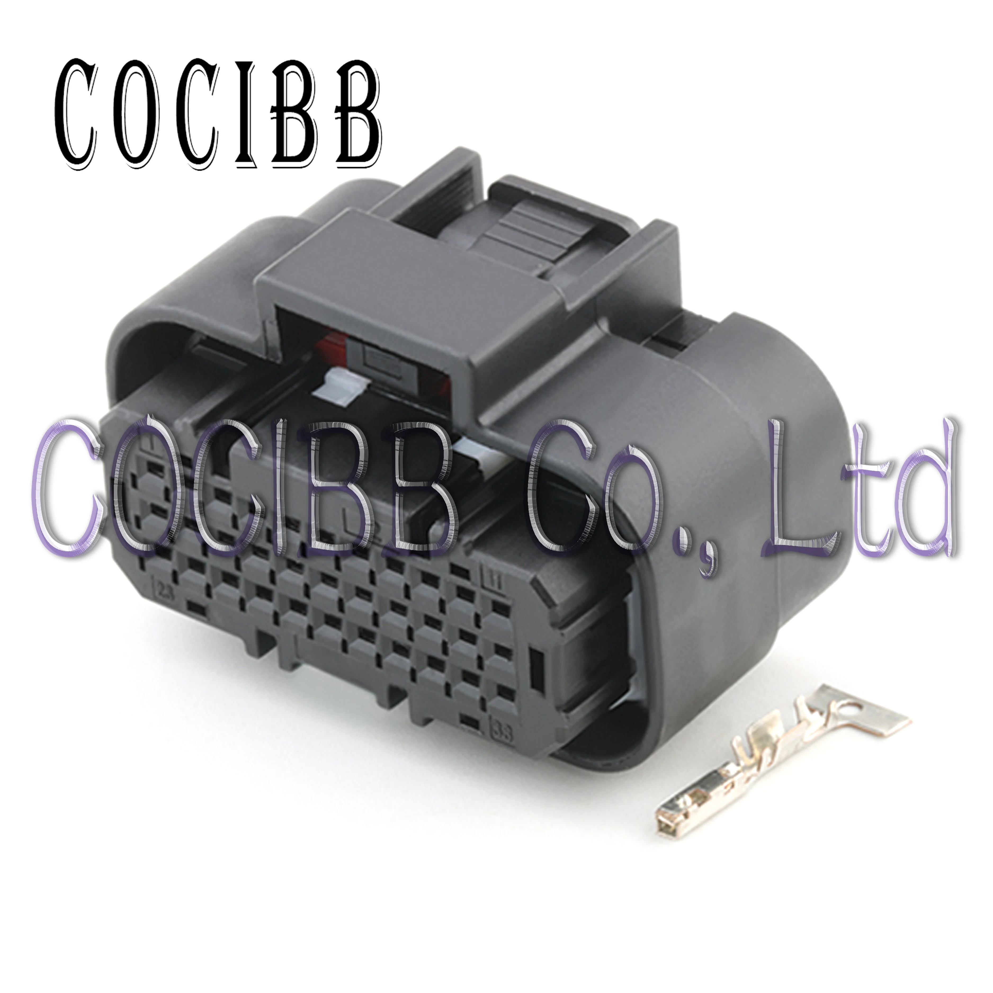 

1 Set 33 Pin 1554461-1 1554458-2 Automotive ECU Wire Connector Plug Car PCB 0.6 MM Socket With Terminal For Yamaha Motorcycle