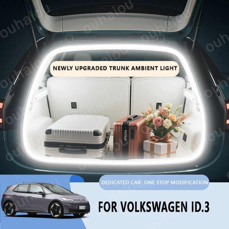 

For Volkswagen ID.3 trunk light modification light Atmosphere lights White warm white Rear Trunk LED Light Bar