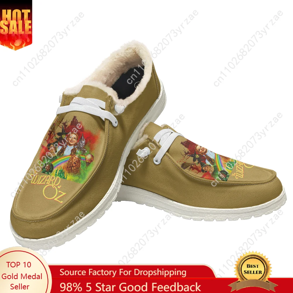 

The Wizard of Oz Plush Flat Shoe Men Women Teenager Warm Shoe Indoor Outdoor High Quality Lightweight Shoes Custom Made Footwear