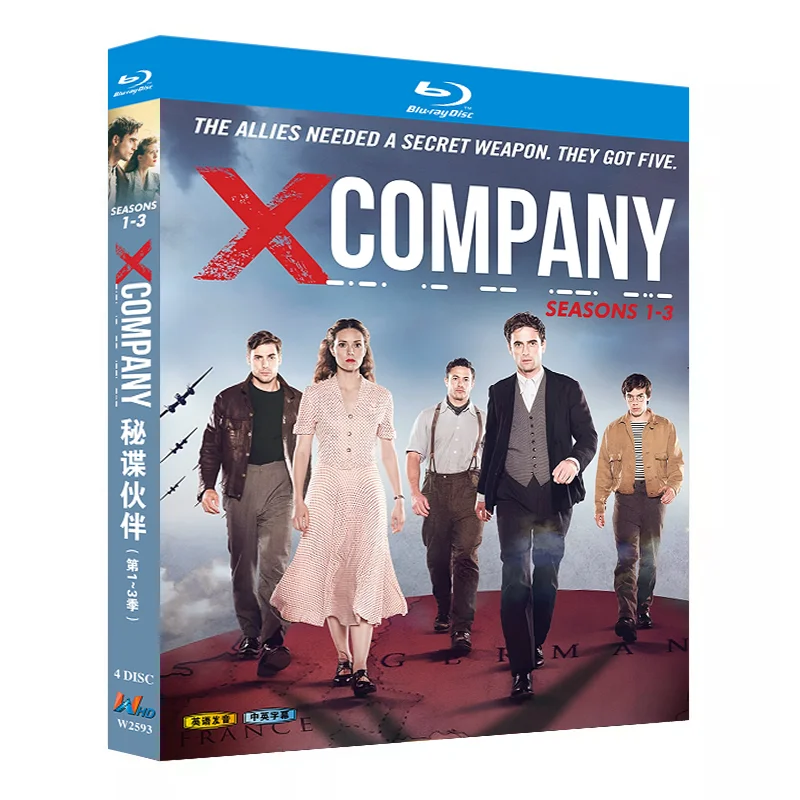

Blu-ray Ultra HD Canadian TV Series: X Company Seasons 1–3 Box Set