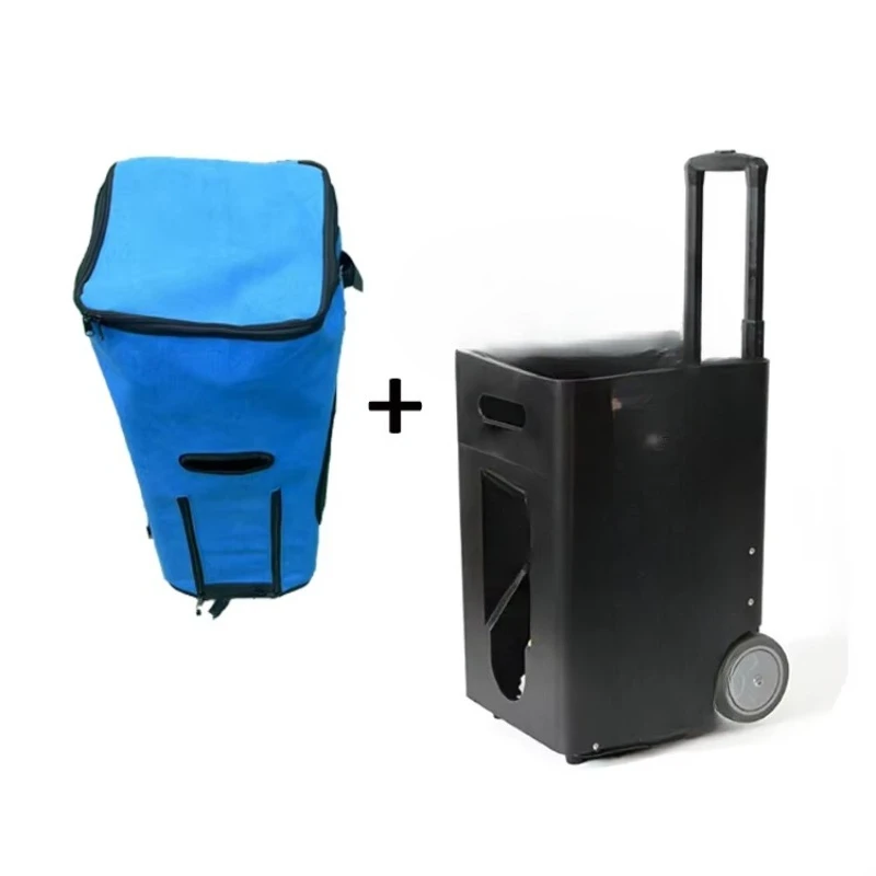 

Small APP-controlled pickleball training machine