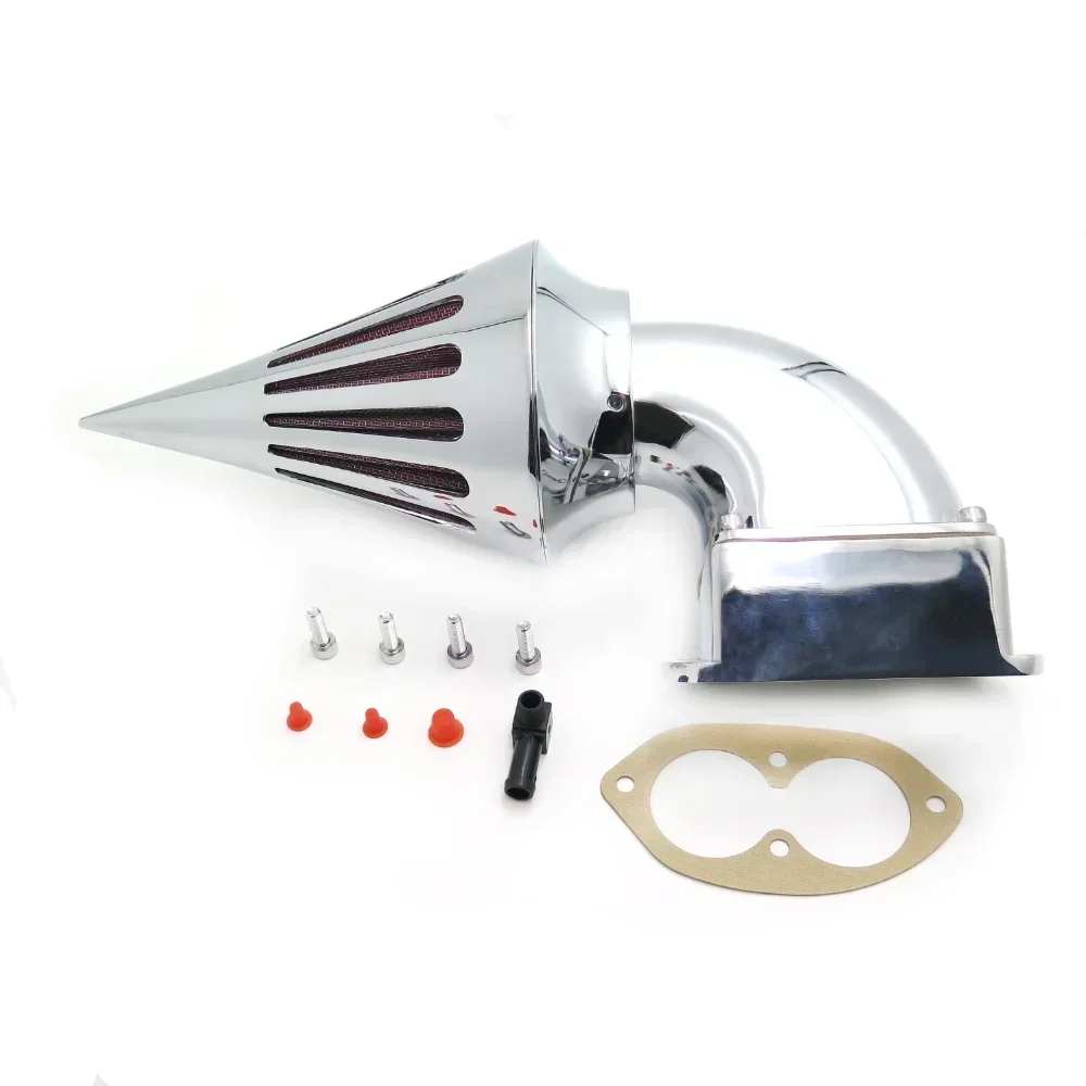 Filtro limpiador de aire con punta para motocicleta para Kawasaki 2002-2009 Vulcan 1500/600 Streak Mean (solo inyectado de combustible)