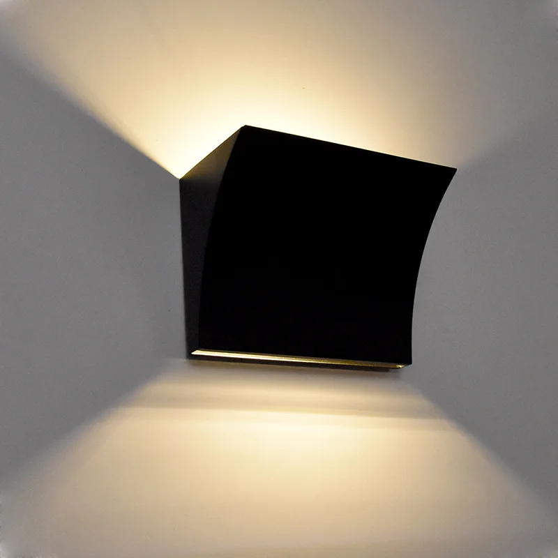 

Modern Nordic Minimalist LED Wall Lamp Home Lighting Bedroom Living Room Aisle Background Indoor Decoration Up Down Wall Light