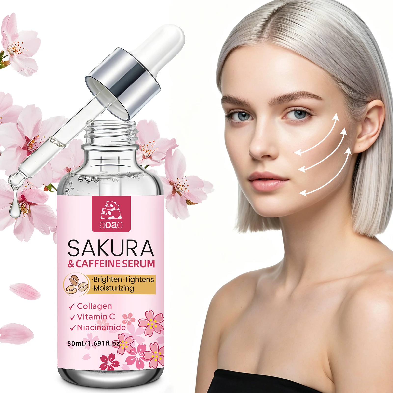Sakura Essence Contains Niacin - Niacinamide Brightening Serum ulasan dan harga